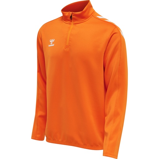 Hummel Core XK 1/2 Reißverschluss Poly Trainingstop orange